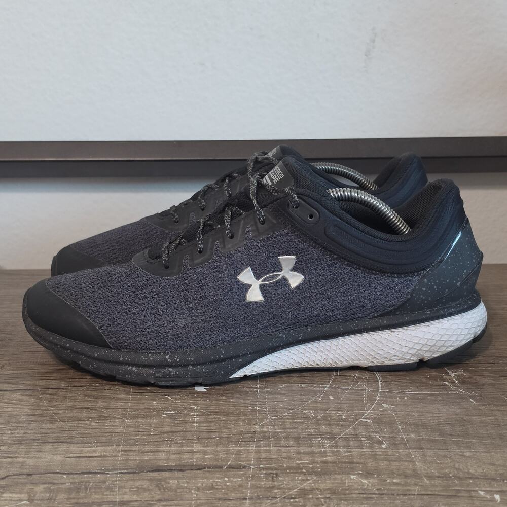 Under Armour Charged Escape 3 Men's Running Shoes Sneakers Size 11.5 Black